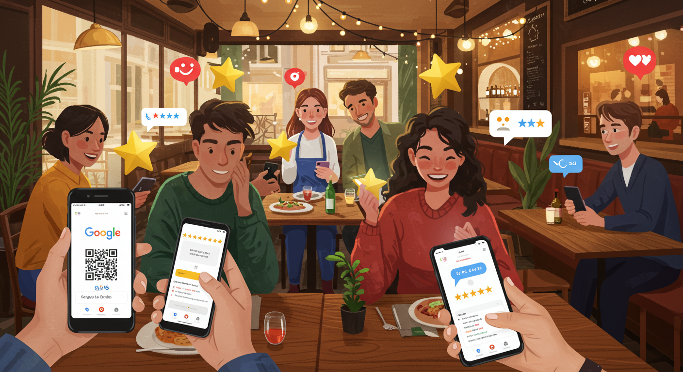 Comment obtenir 100 avis Google pour votre restaurant (sans les acheter)