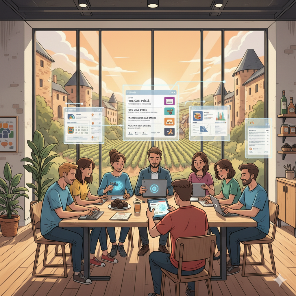 La Tech Périgourdine S'Invite dans les Assiettes : Innovation FoodTech en Dordogne