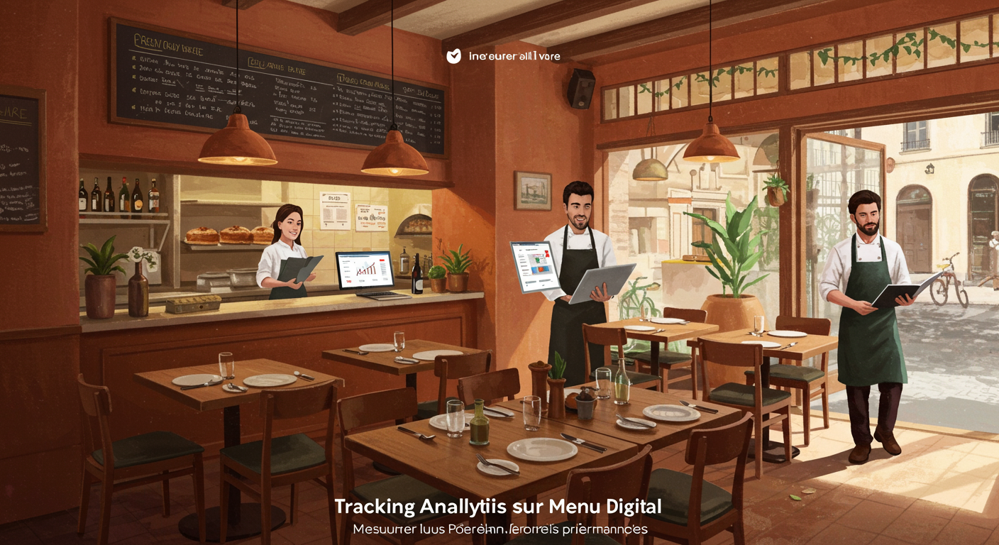 Tracking Analytics sur Menu Digital : Mesurer les Performances