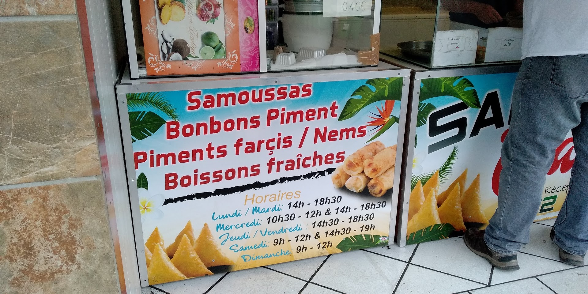 Photo Samoussas chez Claude