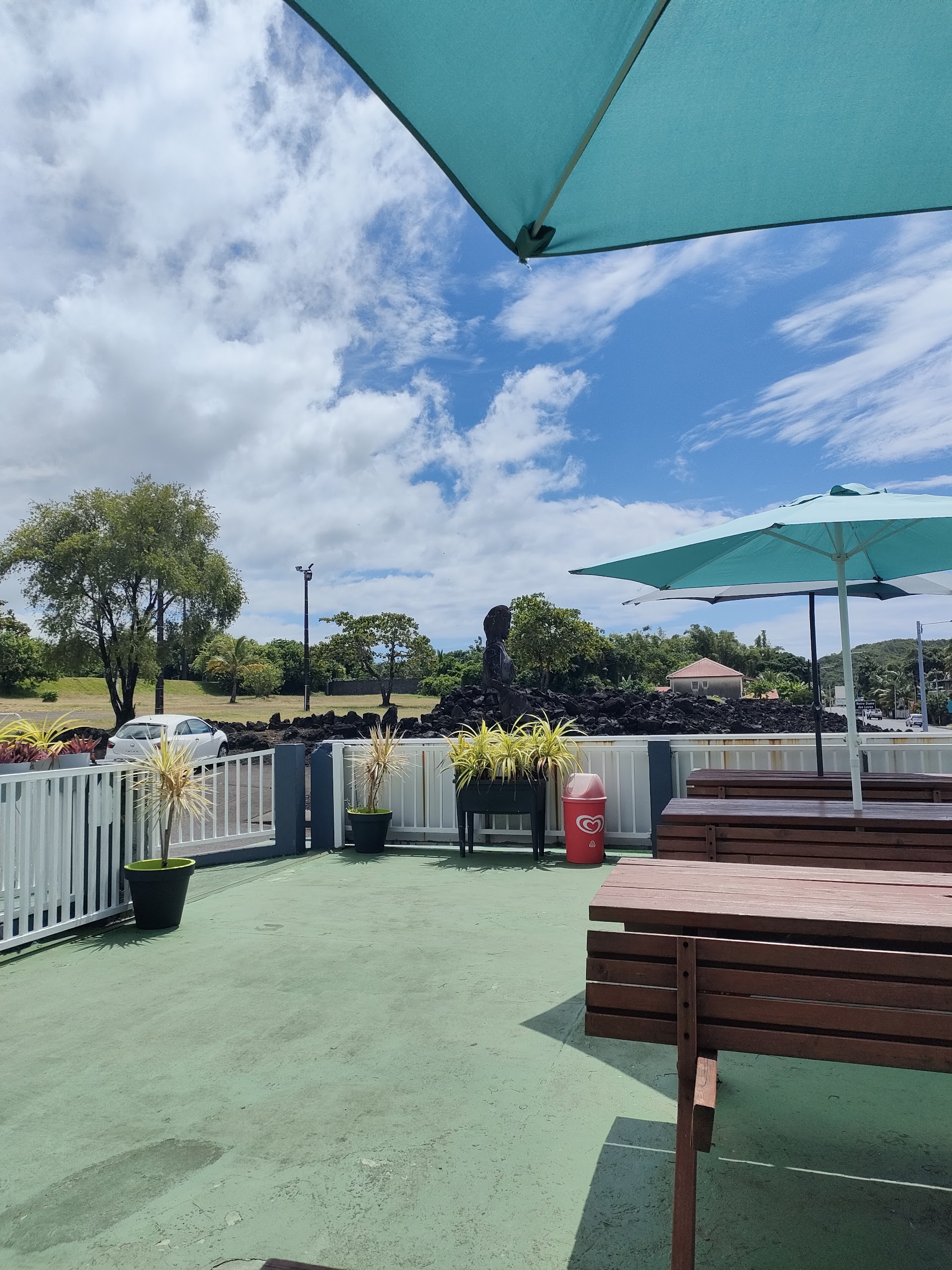 Photo La terrasse des 2 pitons