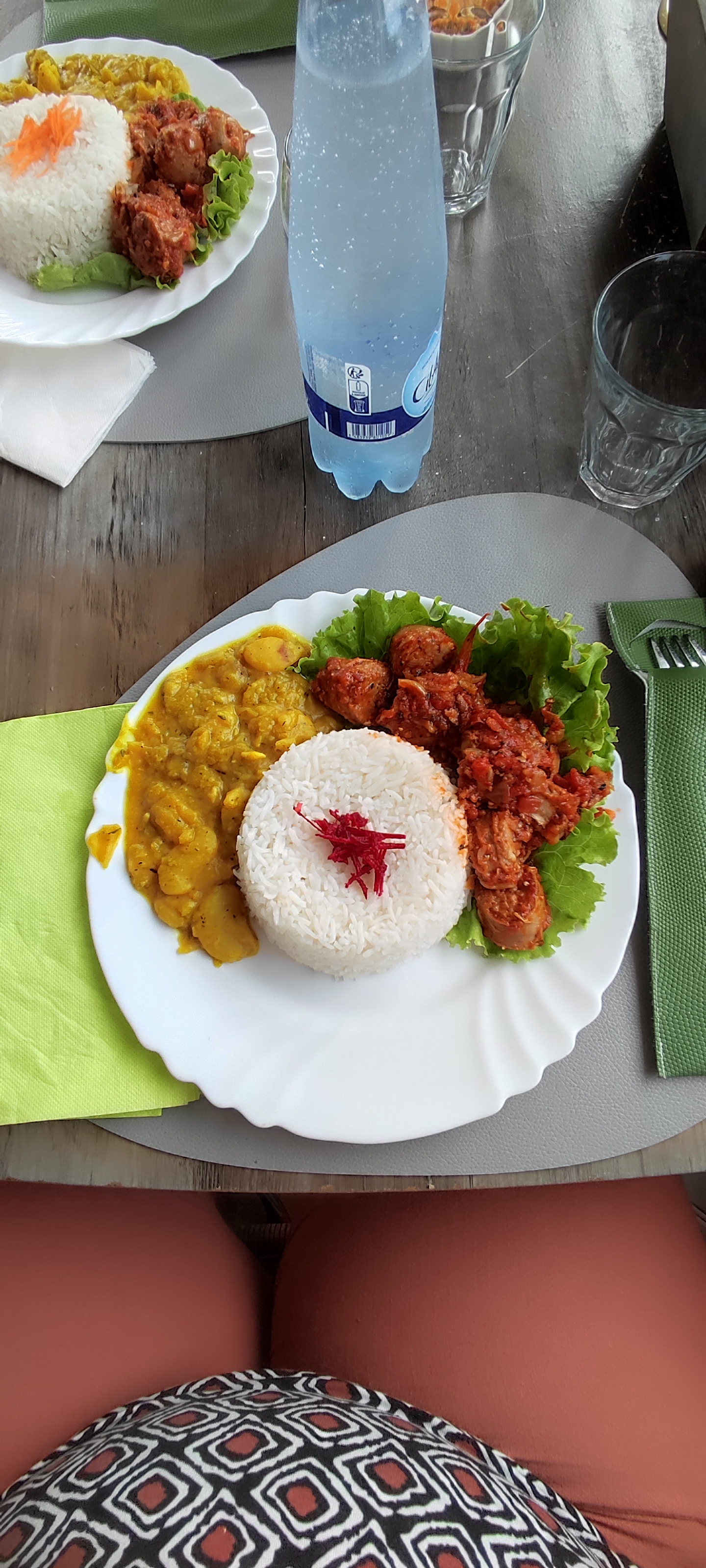 Photo La terrasse des 2 pitons