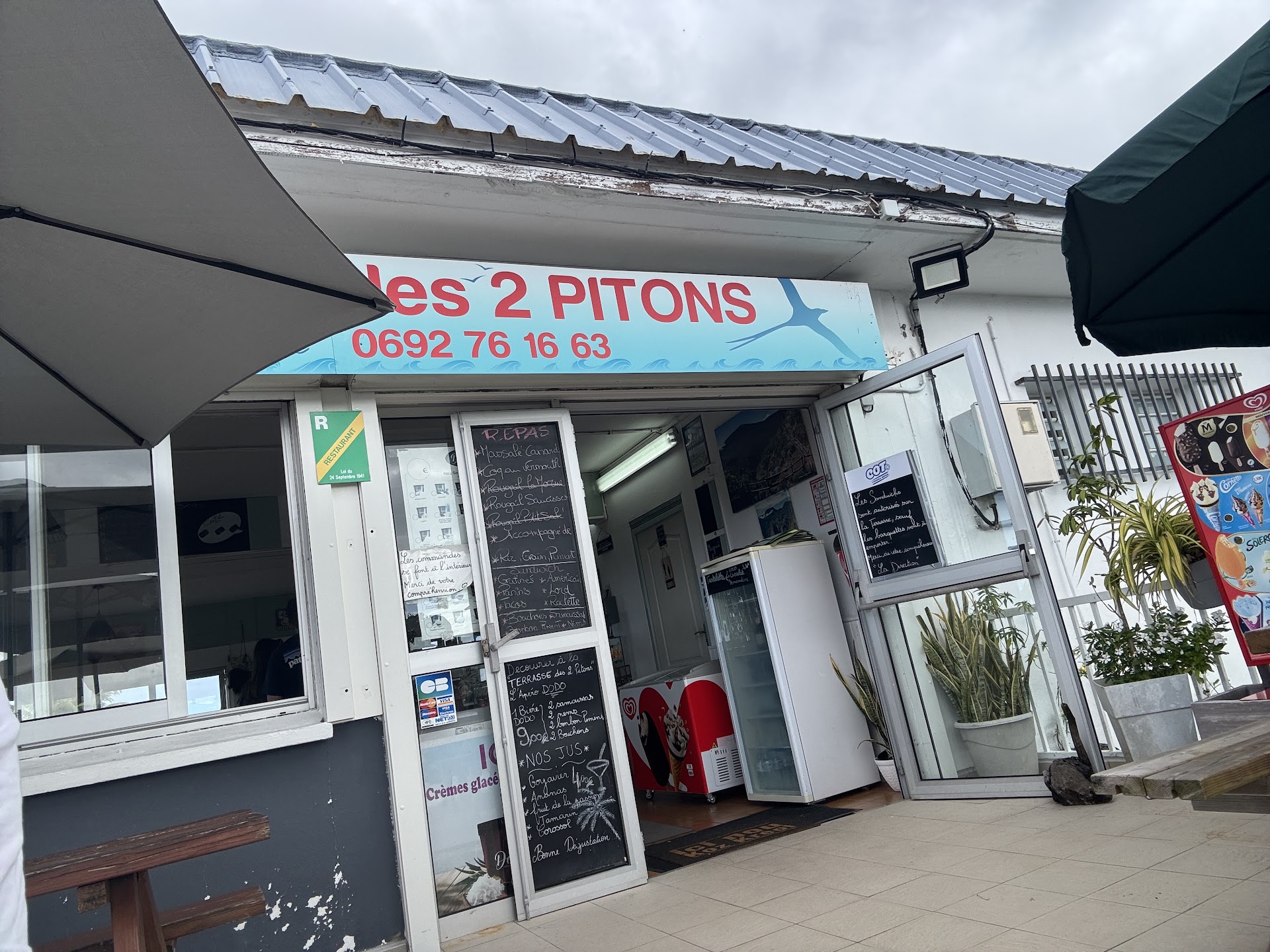 Photo La terrasse des 2 pitons