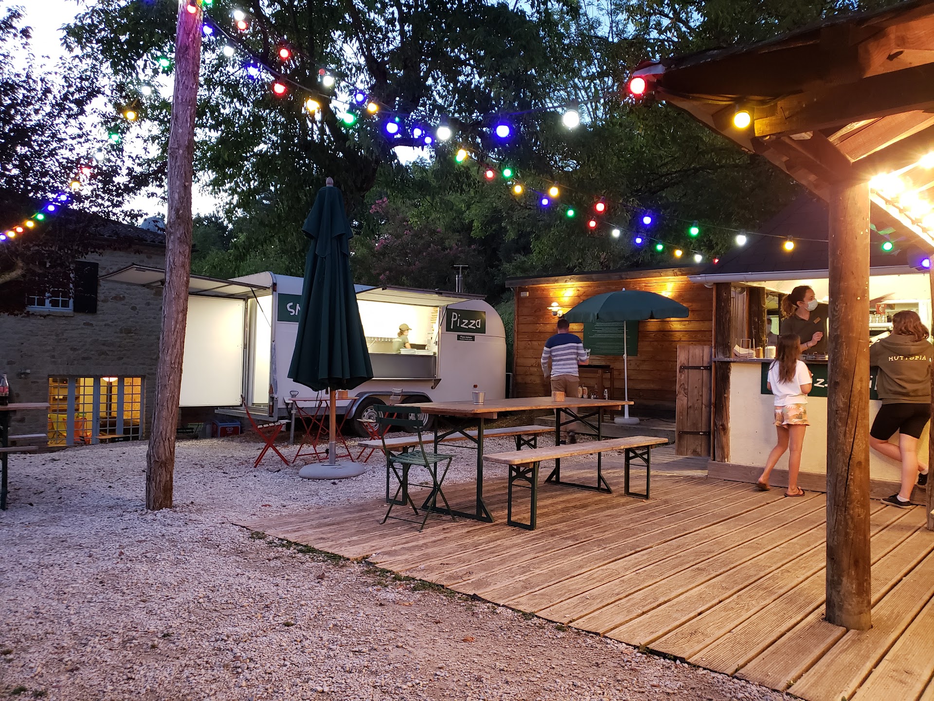 Photo Bar Restaurant Huttopia