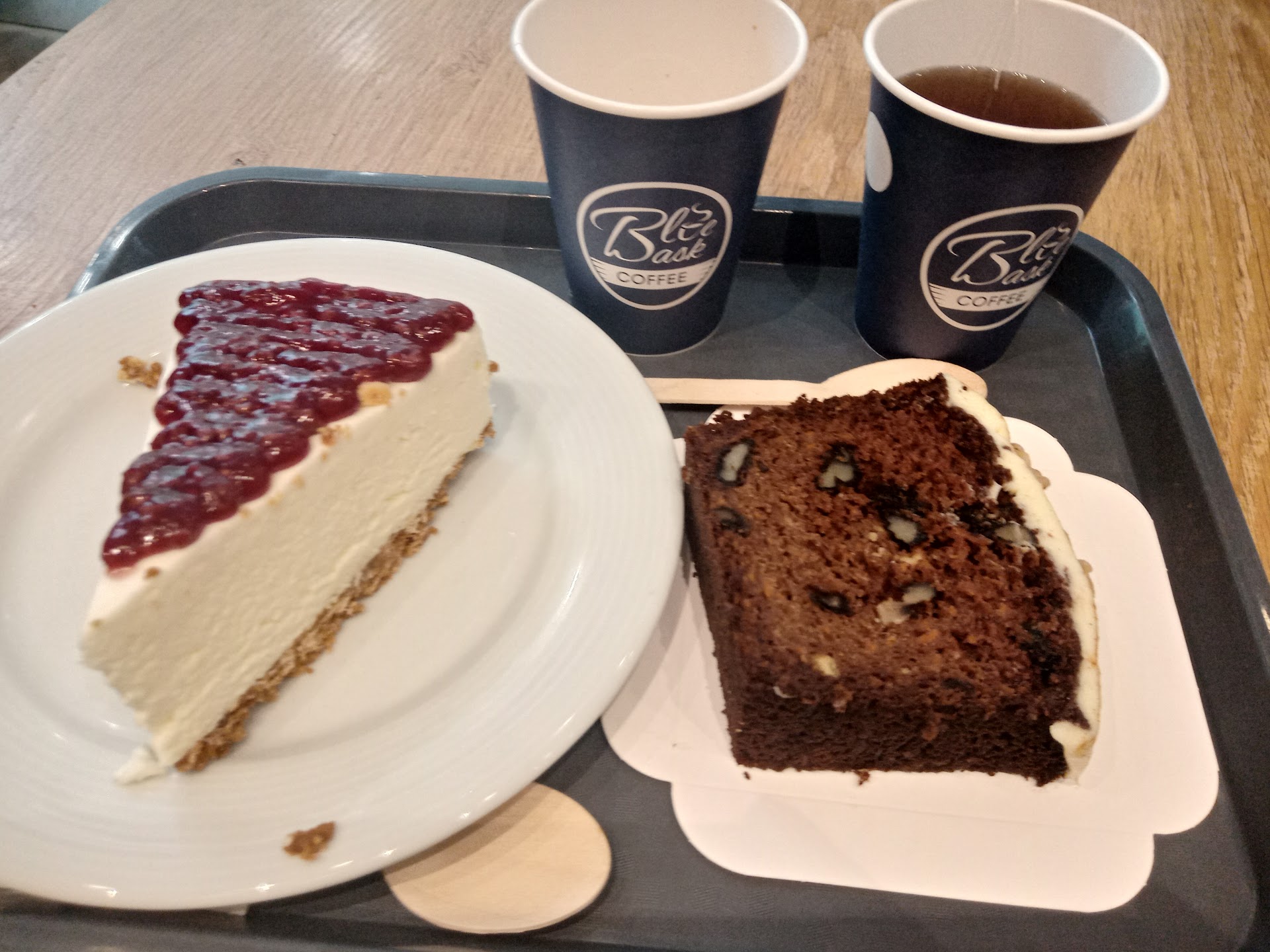 Photo Blue Bask Coffee