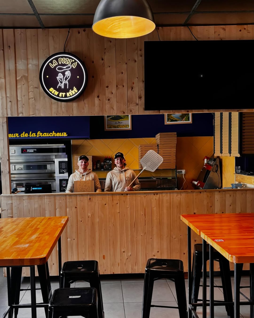 Photo La Pizz' à Ben & Kéké