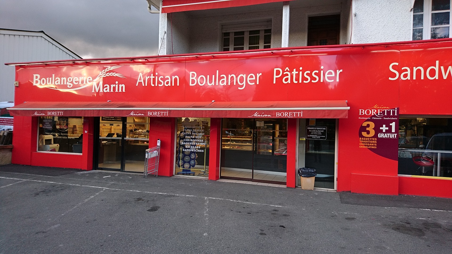 Photo Boretti Jean-Louis / Boulangerie Marin