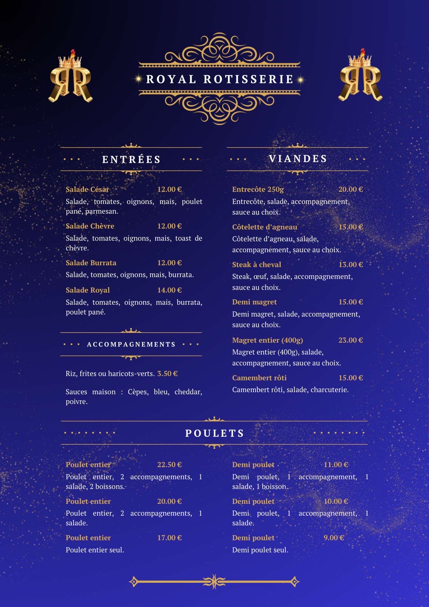 Photo Royal rôtisserie