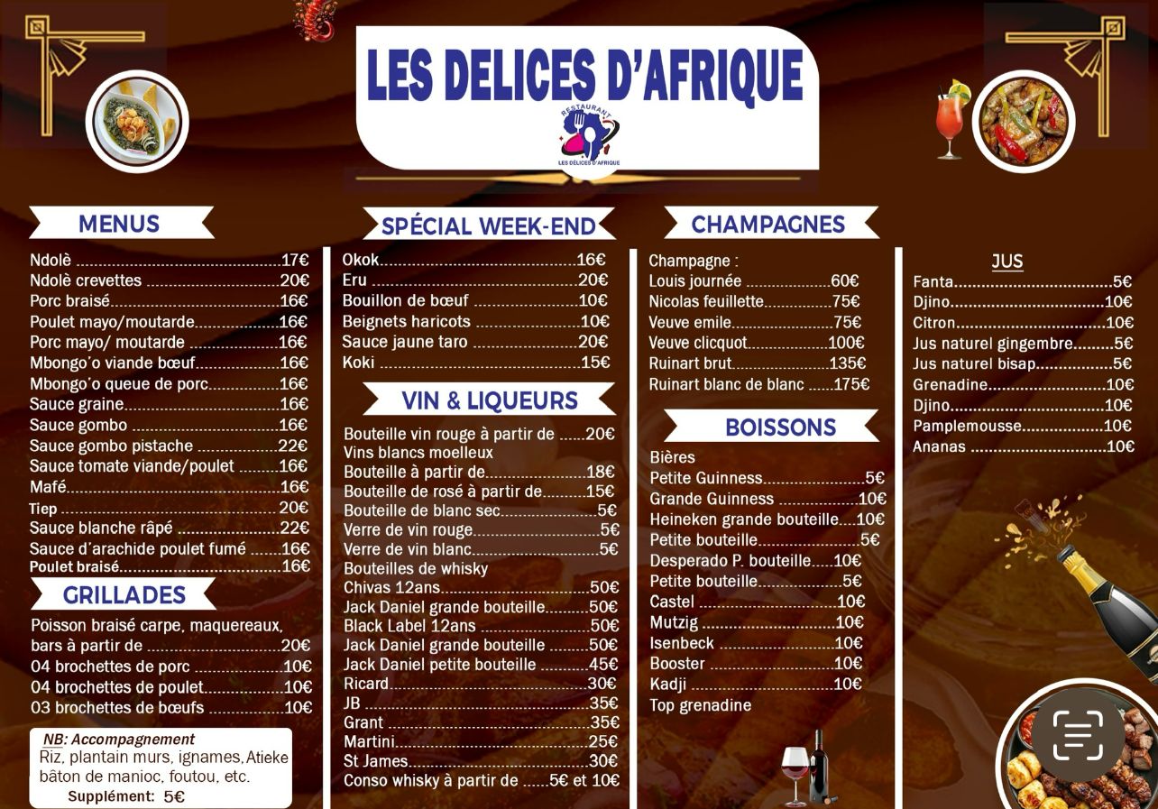 Photo Restaurant Africain les Délices d’Afrique