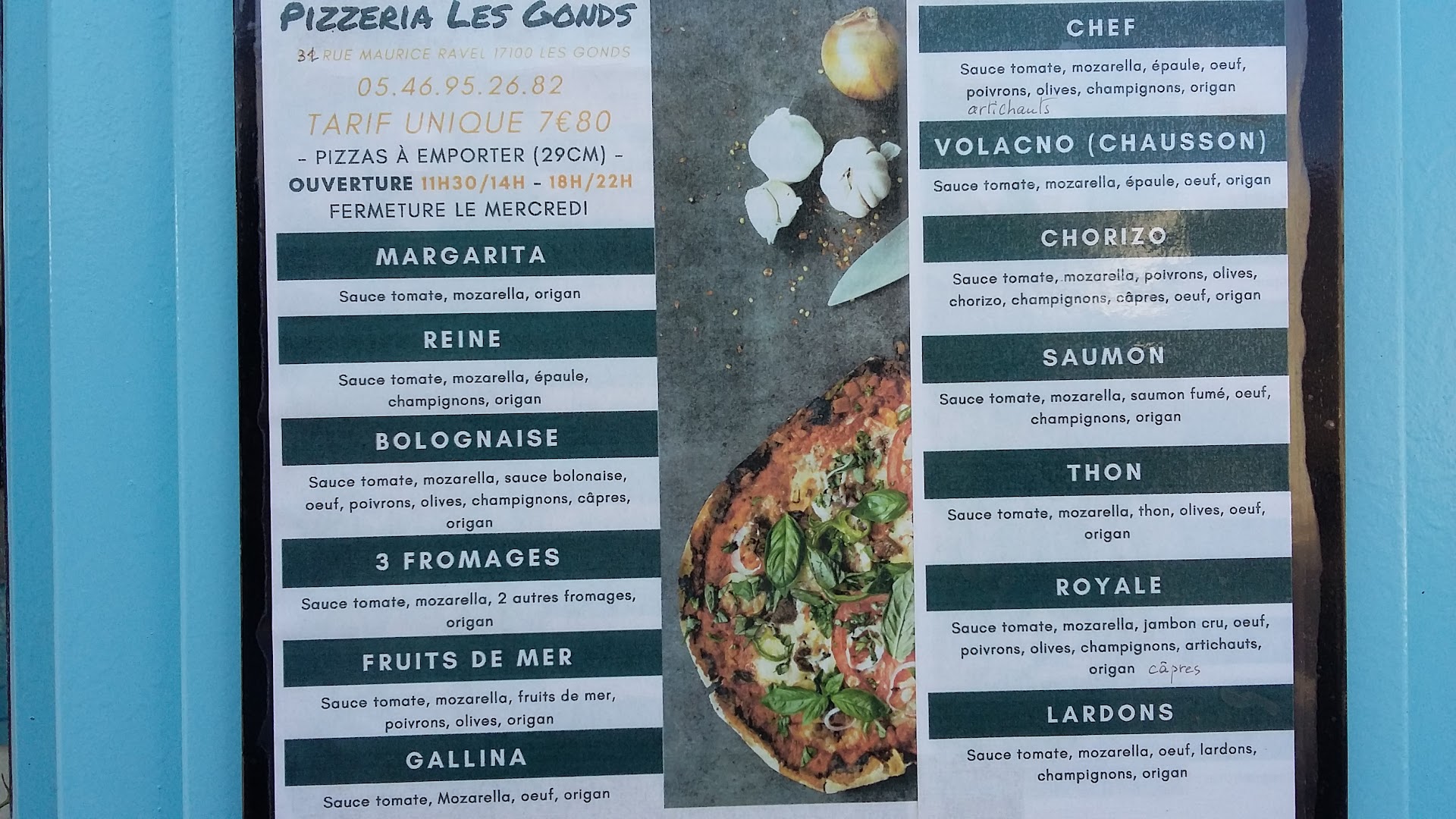 Photo Pizza Les Gonds