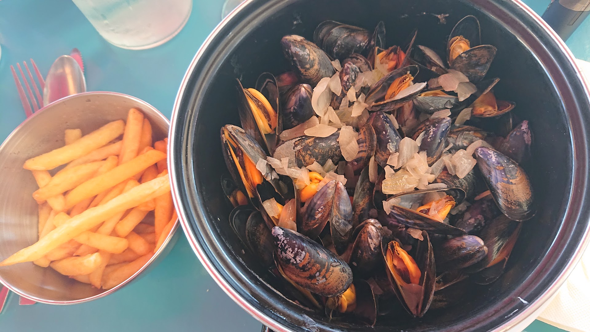 Photo Moule frite maison a volonté LOS HERMANOS