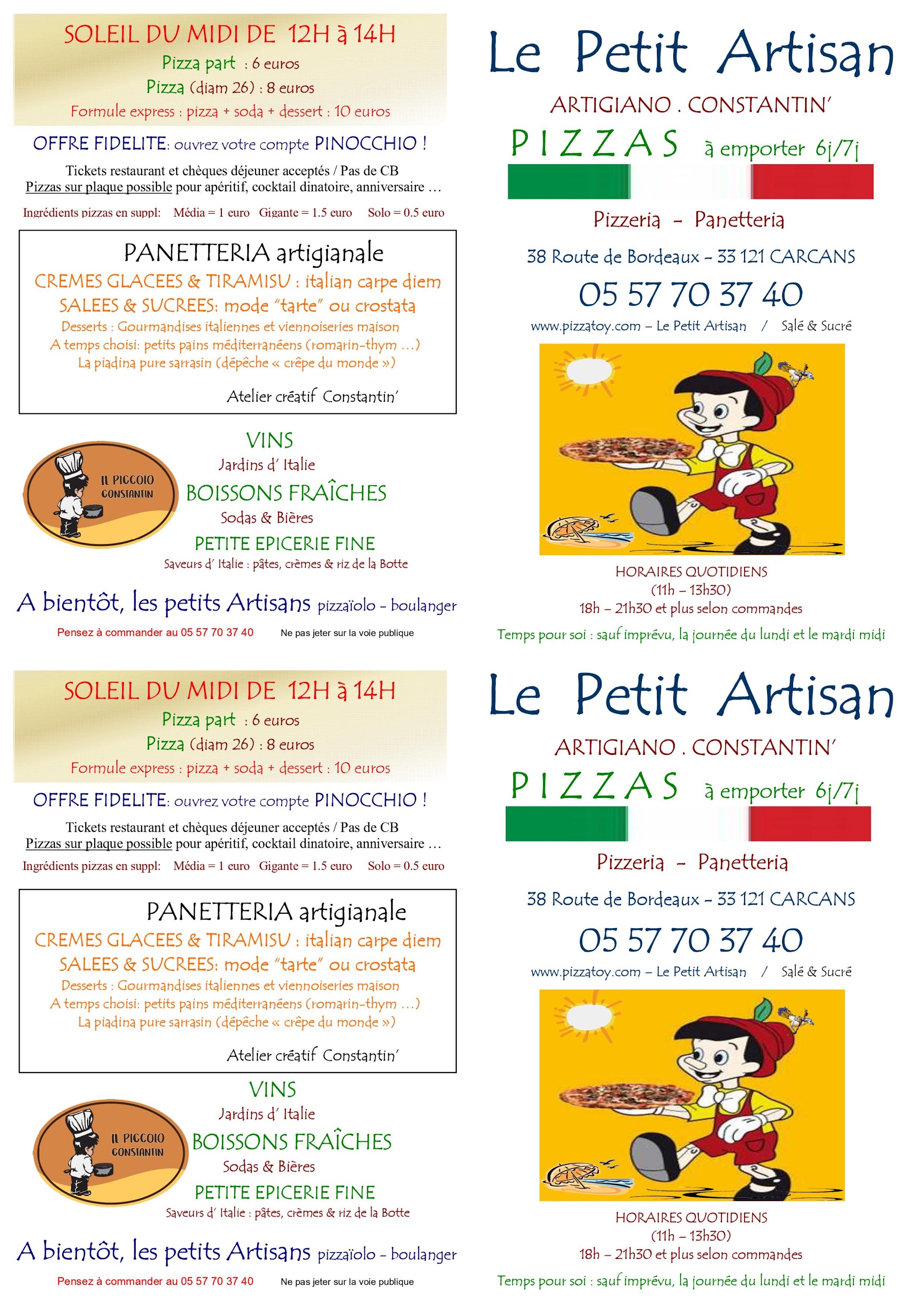 Photo Le Petit Artisan Artigiano