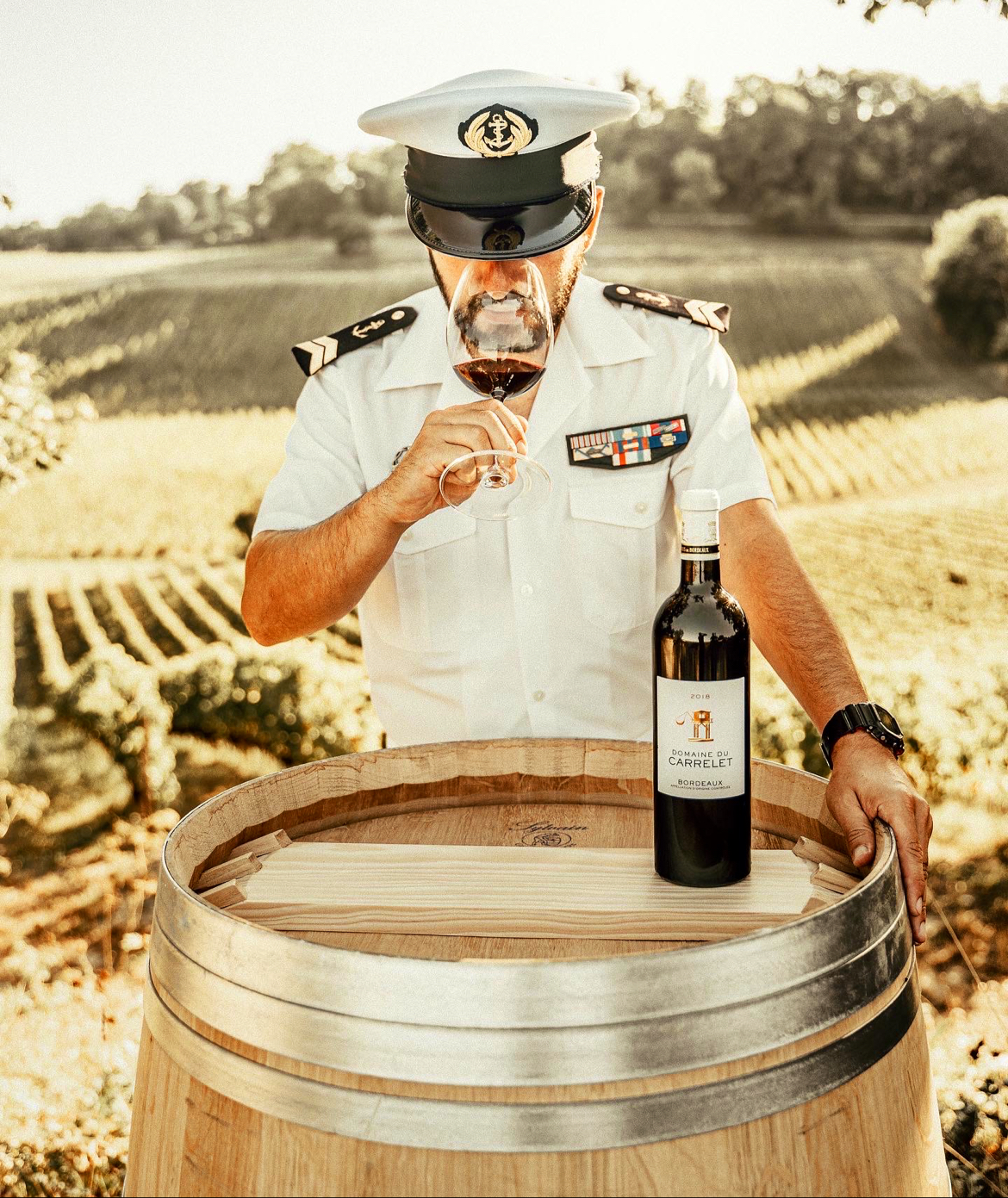 Photo Domaine du Carrelet I Plus petit vignoble à Bordeaux