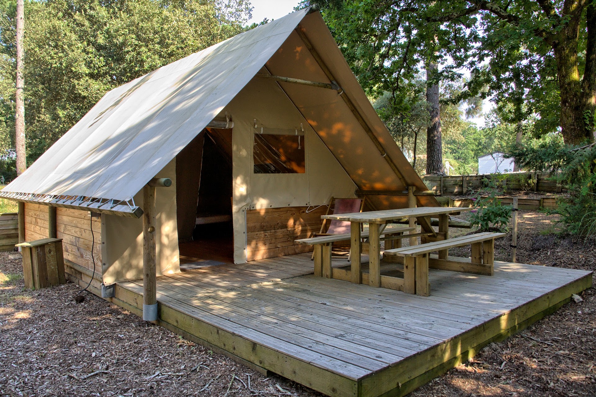 Photo Camping Paradis des Pins à Soulac sur Mer en Gironde