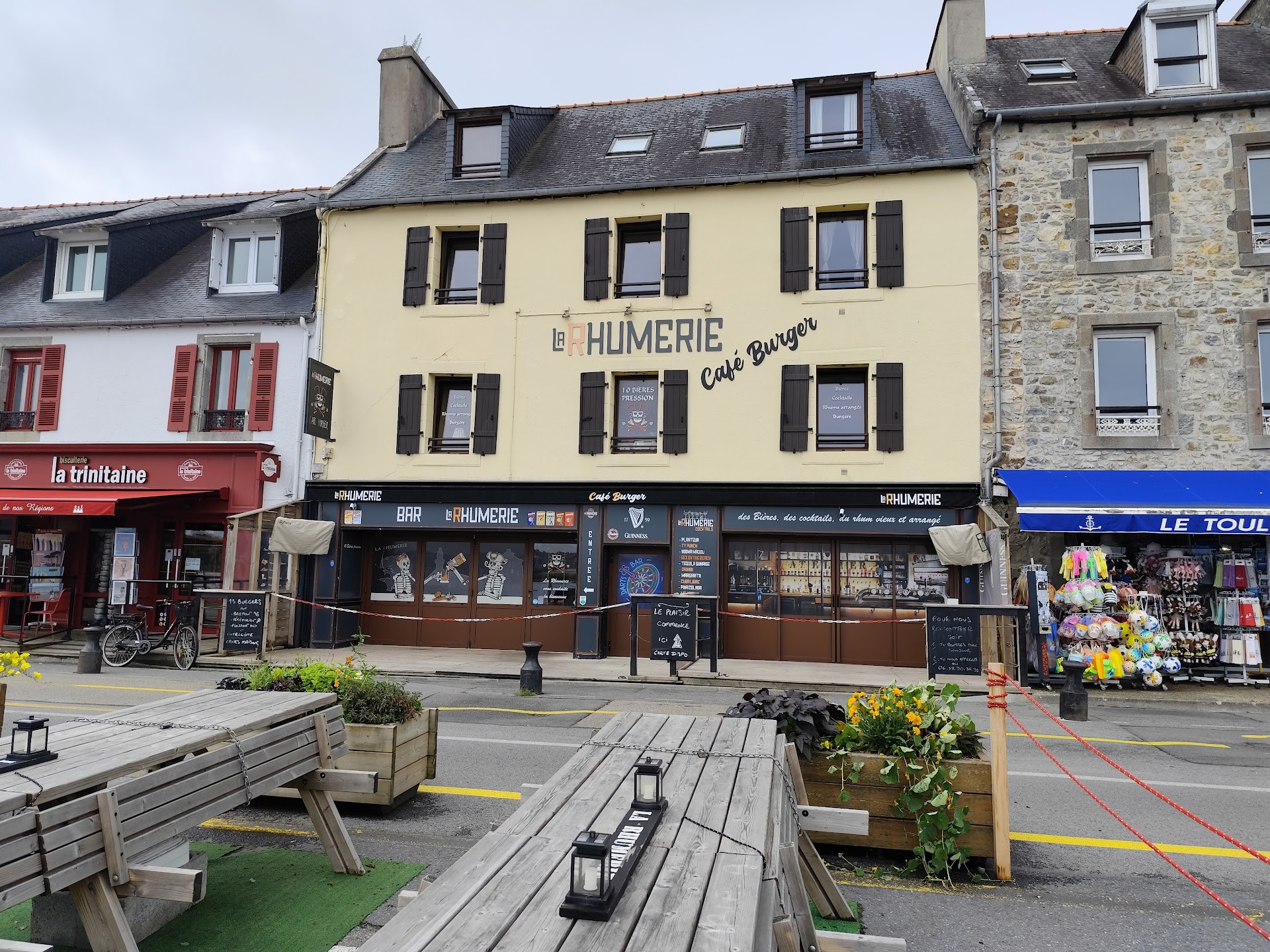 Photo La Rhumerie de Camaret, Café Burger
