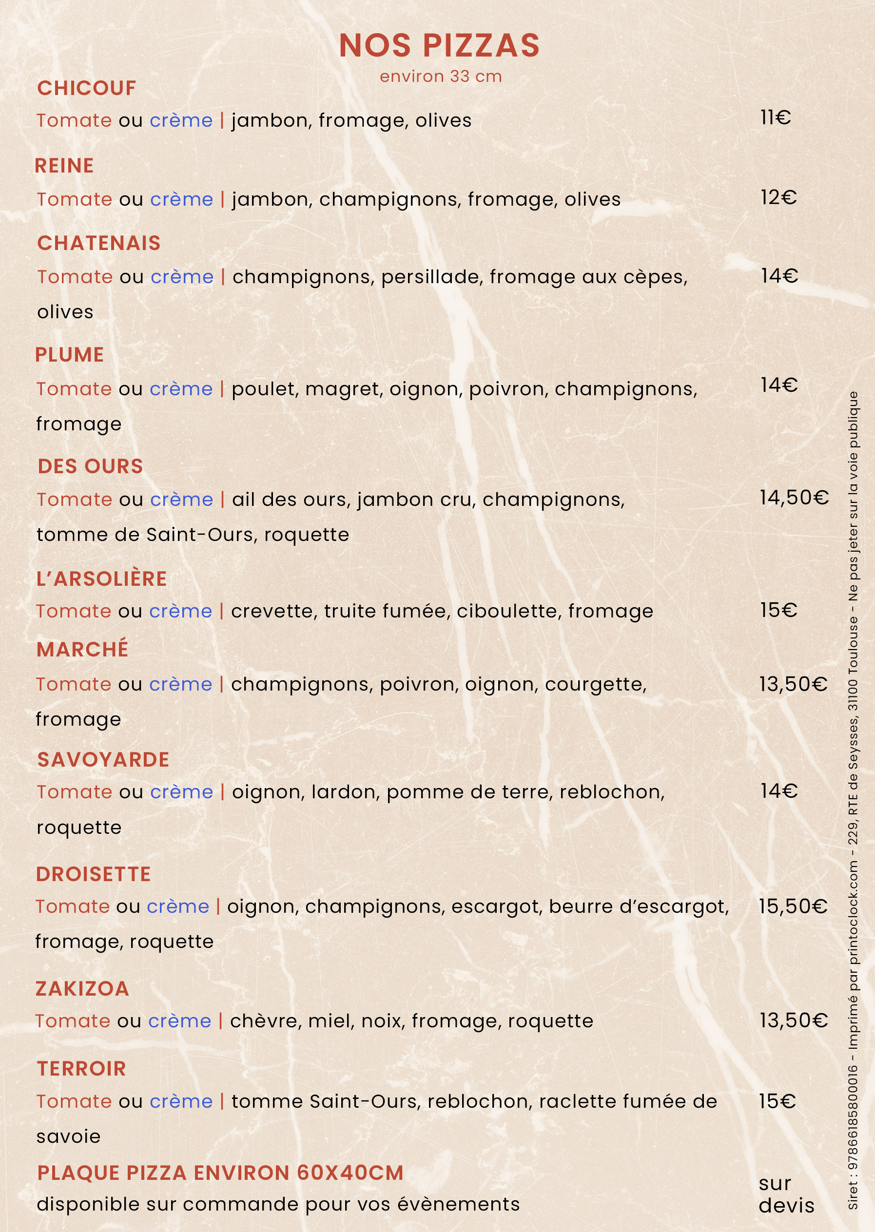 Photo PIZZA FRANCKYMIMI