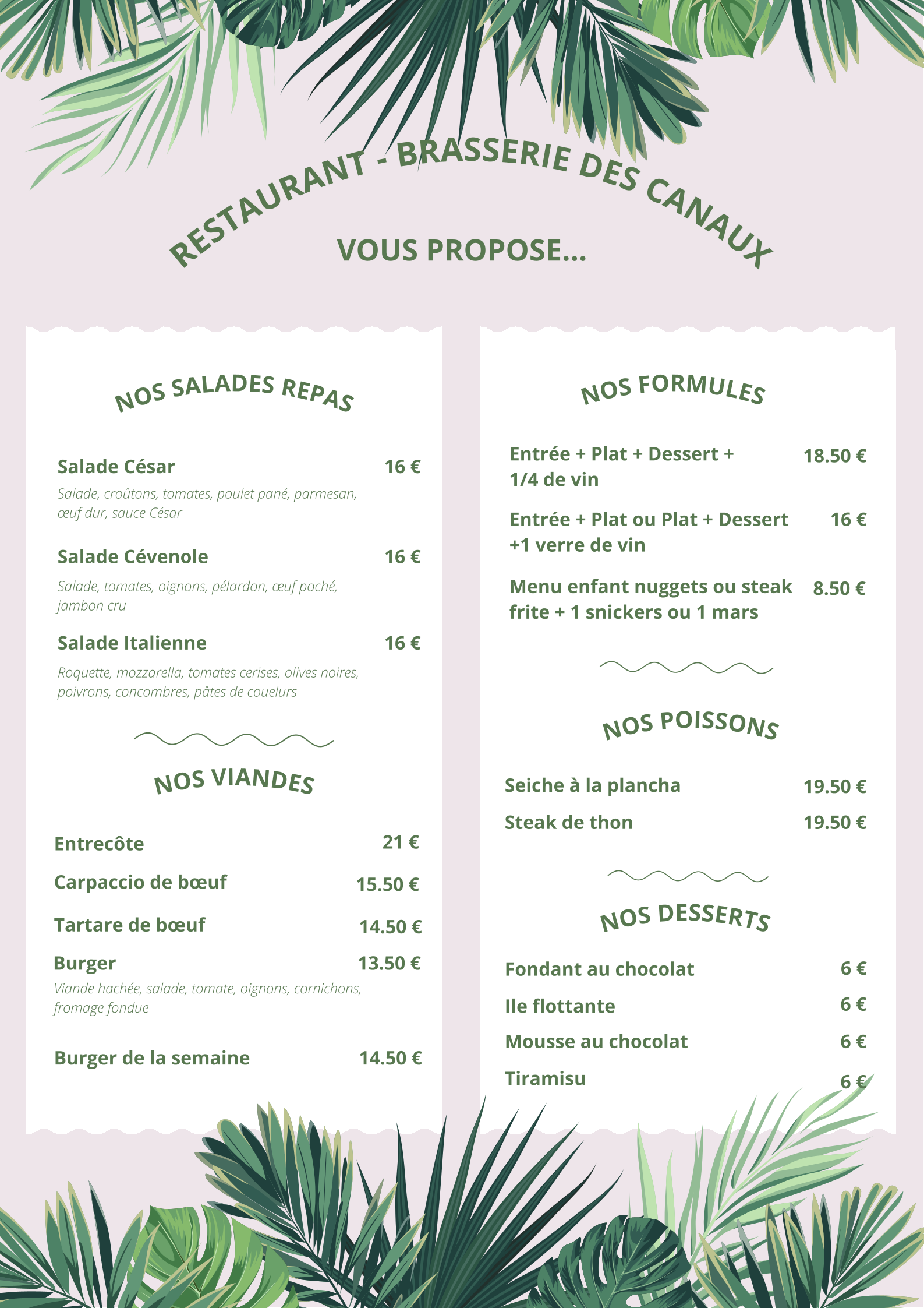 Photo Restaurant - Brasserie des Canaux