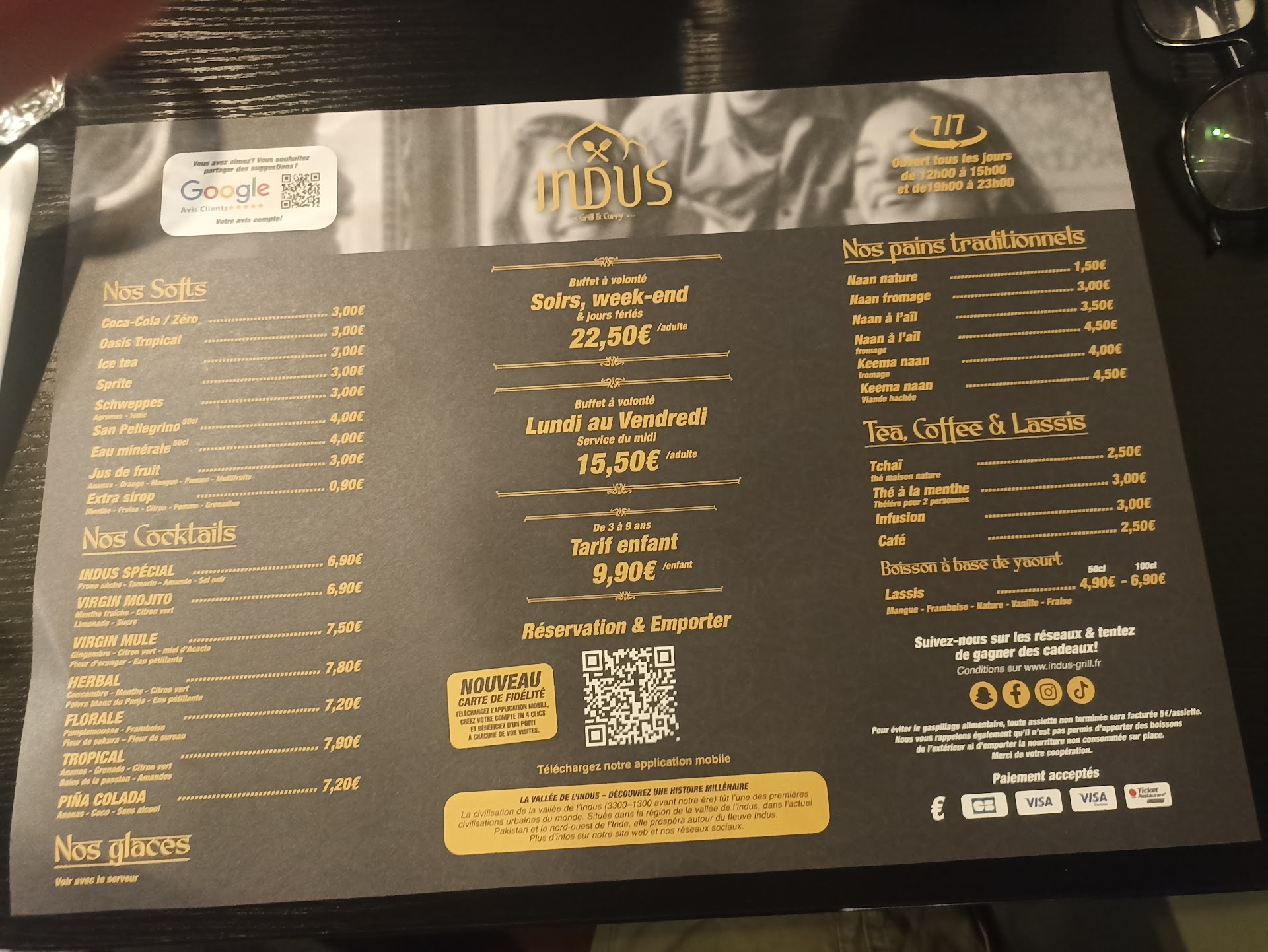 Photo INDUS GRILL & CURRY