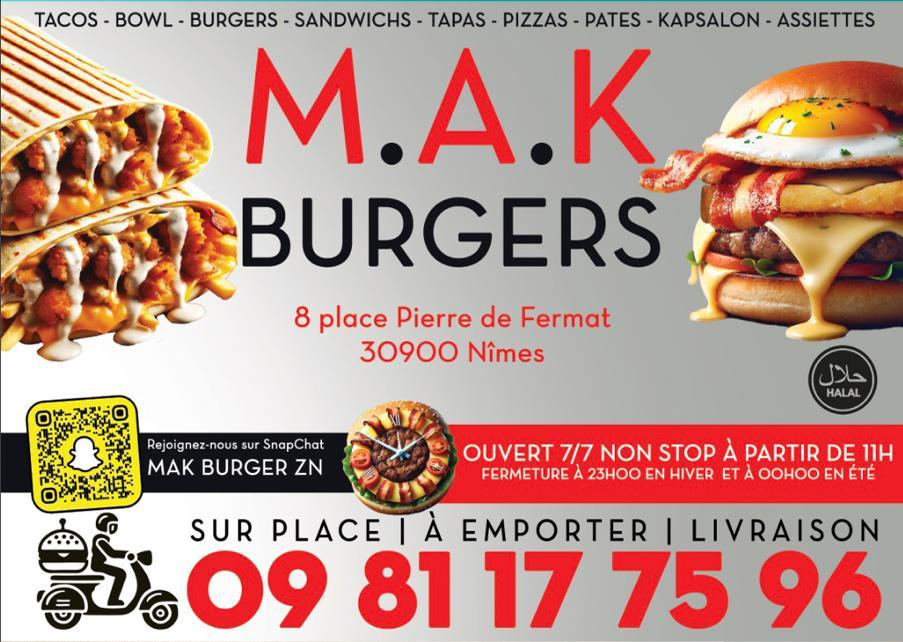 Photo MAK Burgers
