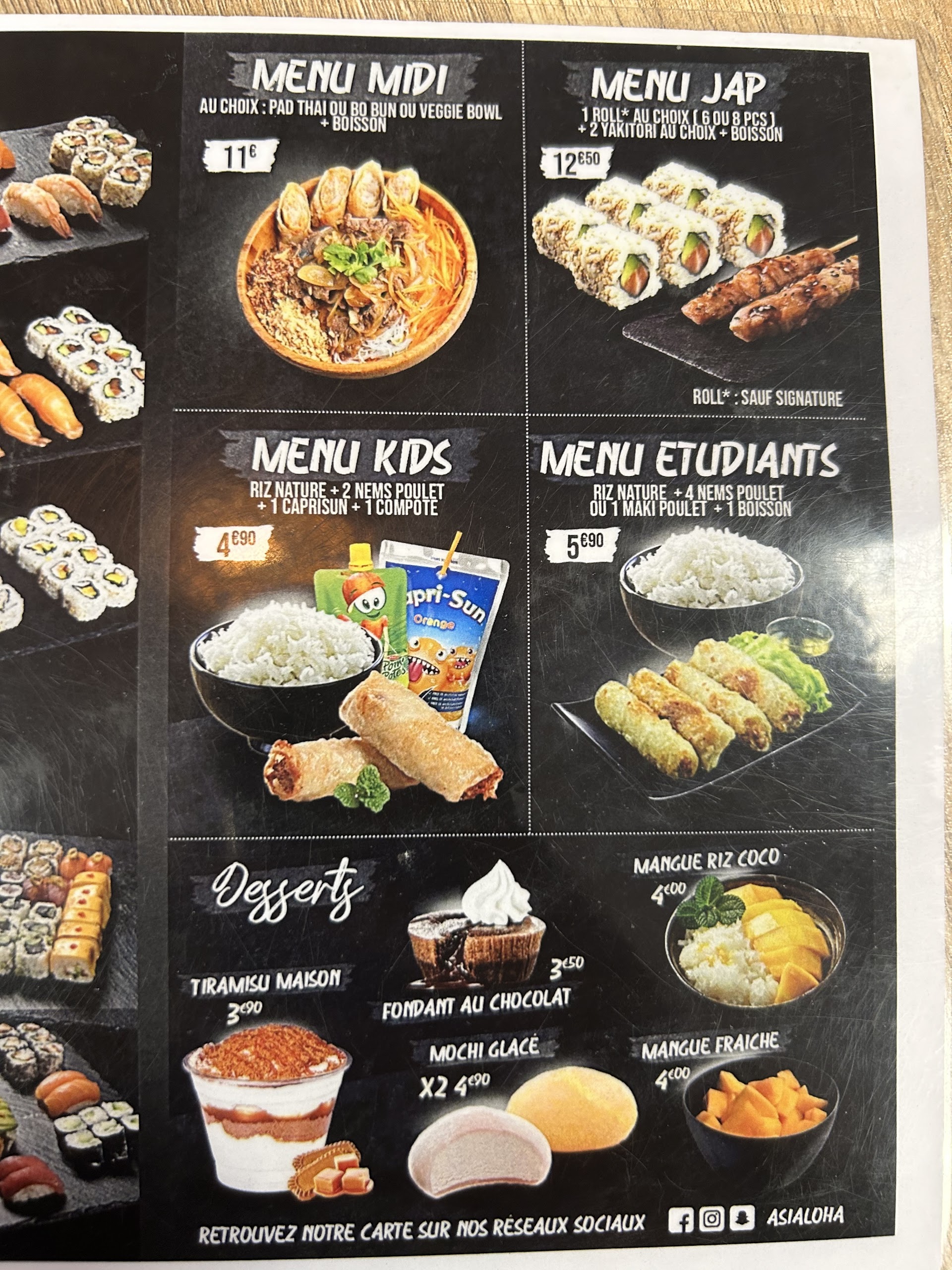 Photo Asialoha Sushi & Thaï