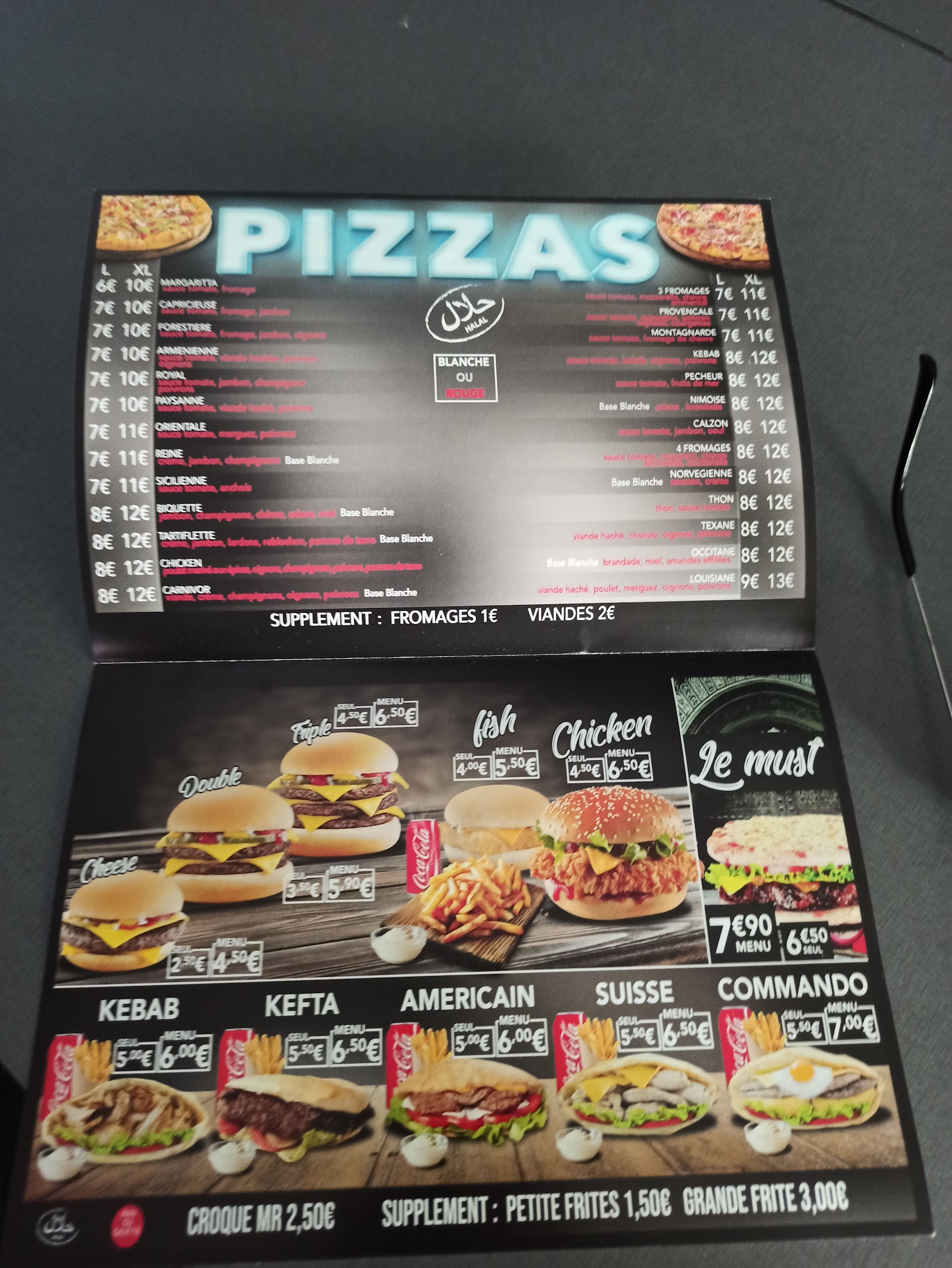 Photo Austral Pizza tacos kebab burger