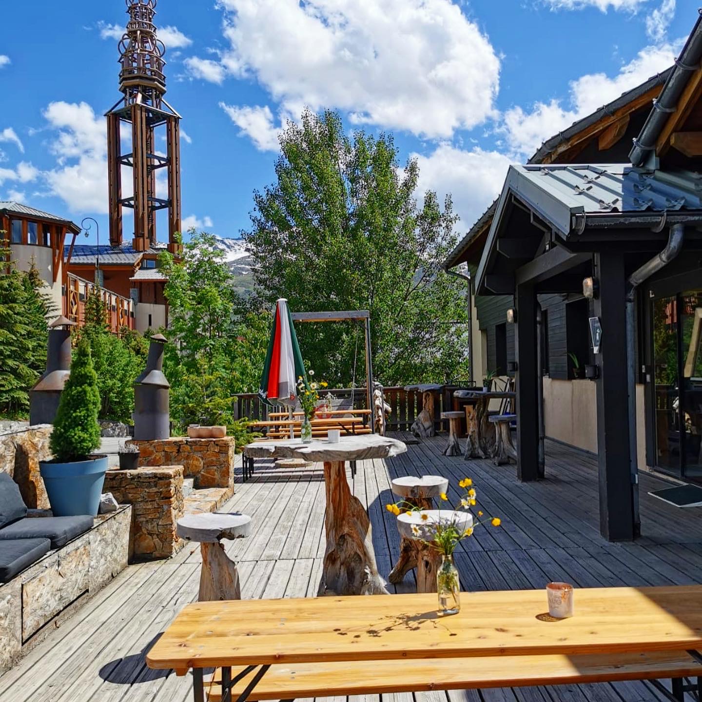 Photo ho36 Les Menuires · Hôtel 3 étoiles· Apparts · Bar · Terrasse · Restaurant