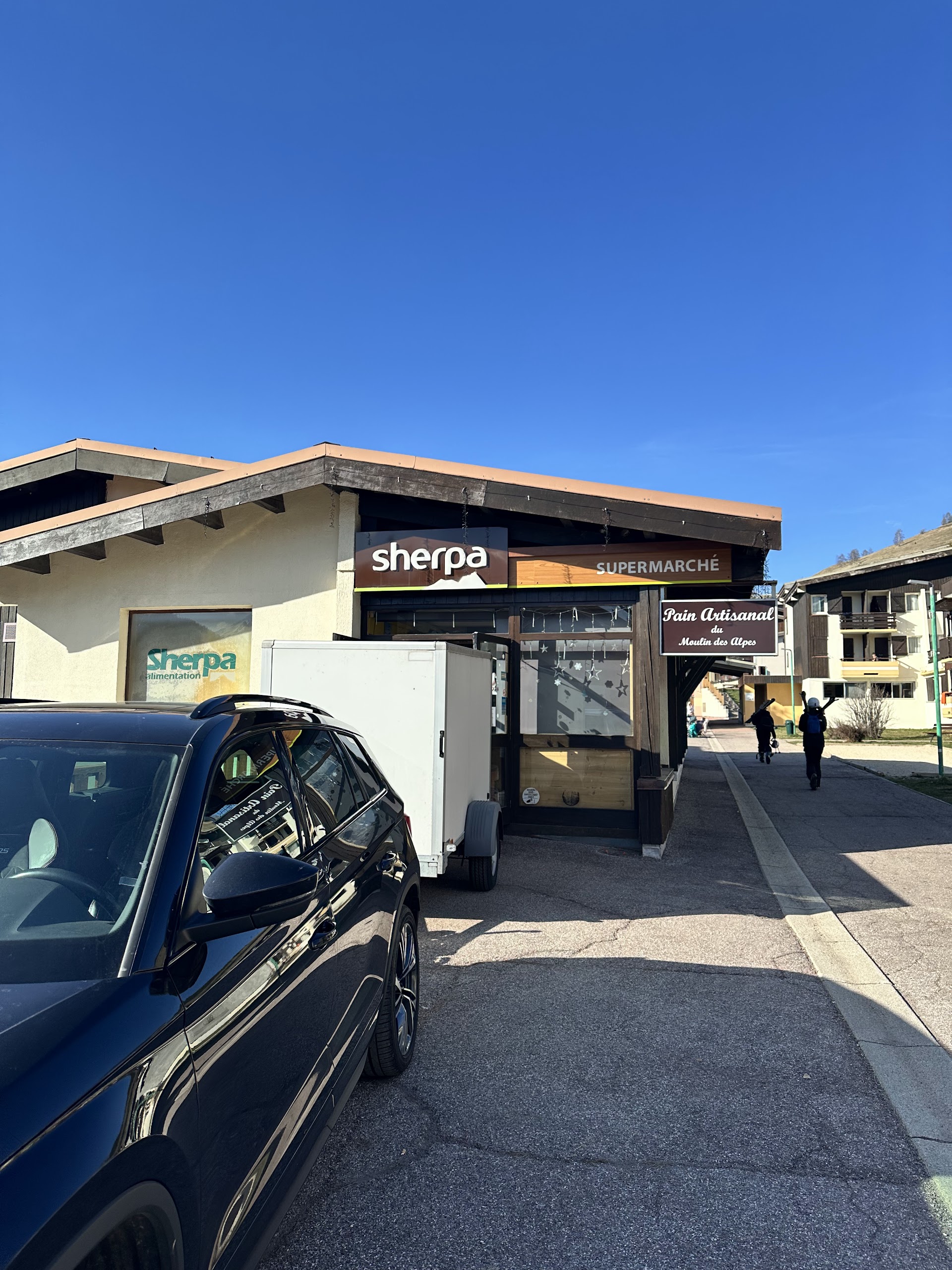 Photo Sherpa Supermarché Deux Alpes 1800