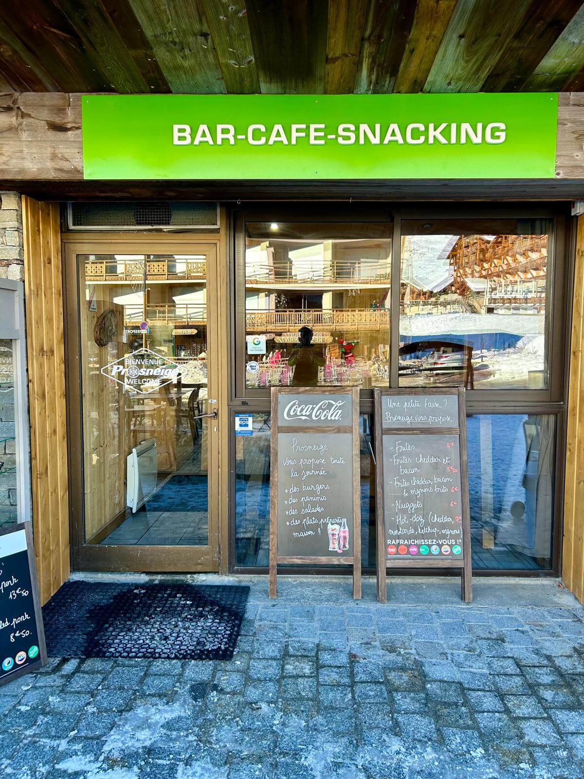 Photo Prosneige Snacking - Burger Bar