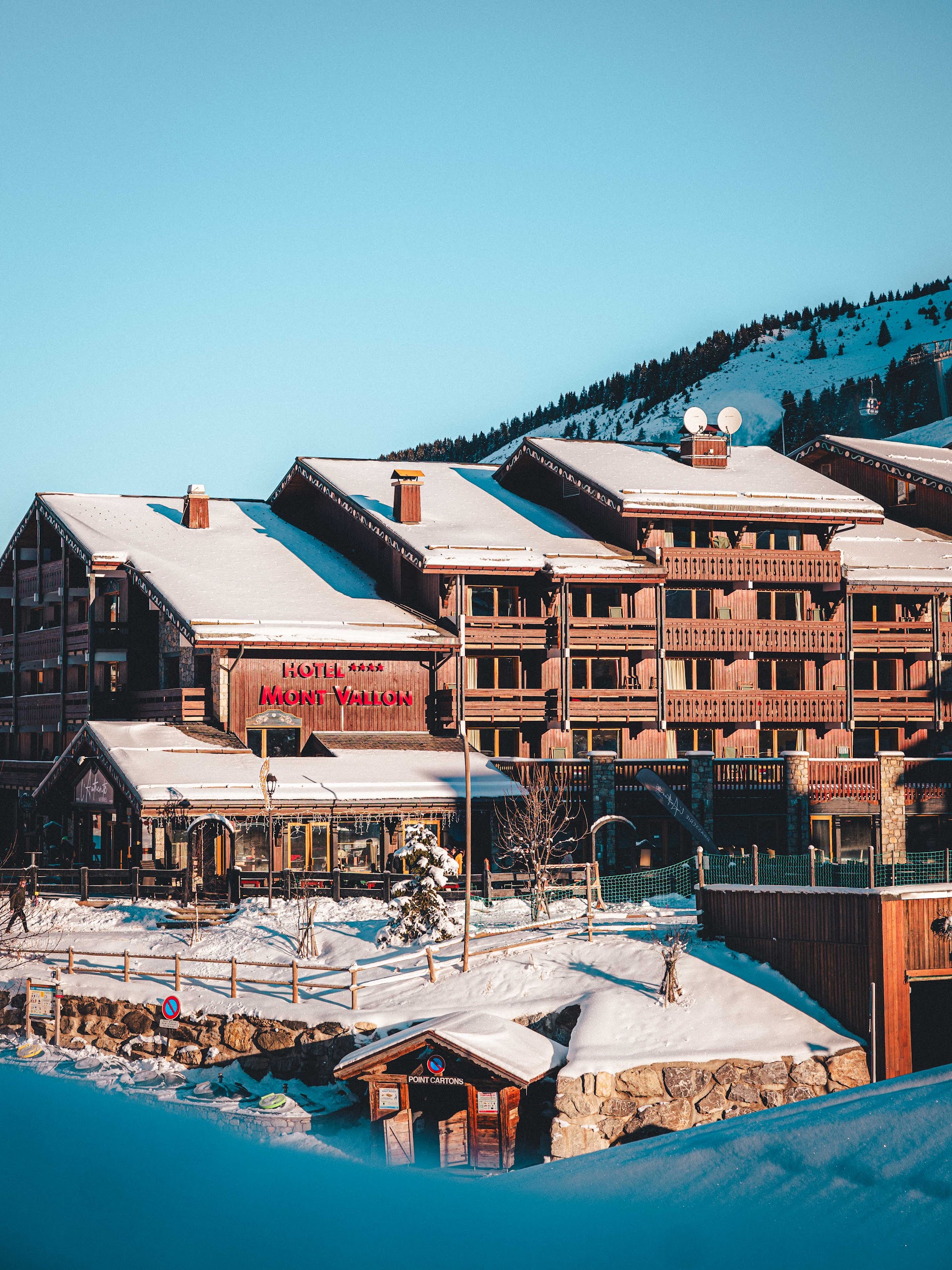 Photo Hôtel 4 étoiles Le Mont Vallon Méribel
