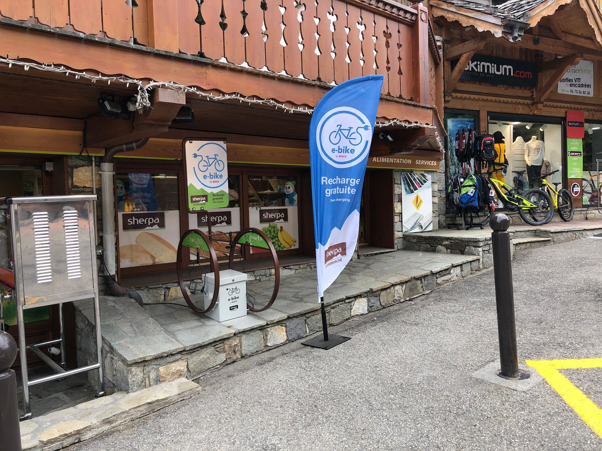 Photo Sherpa Supermarché Méribel 1600